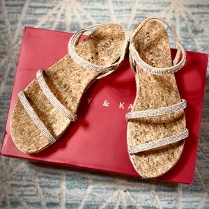 Kelly and Katie Genine Espadrille Sandal *New* 6M